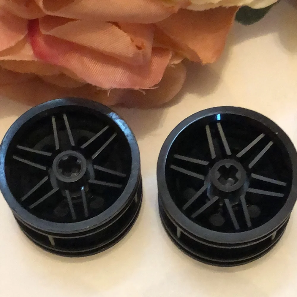 LEGO Tires Large LEGO Wheels LEGO Rubber Tires with gray rims  #9 big LEGO TIRES
